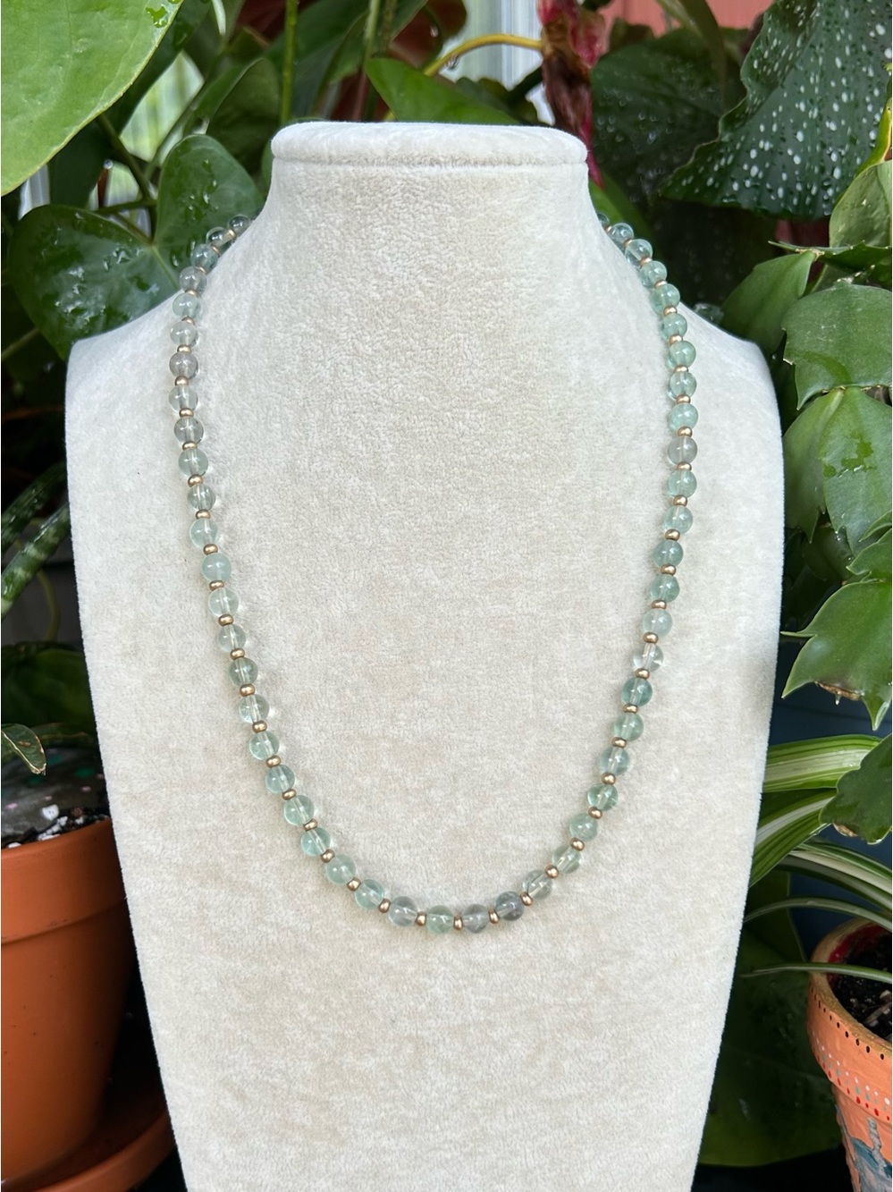 Fluorite necklace